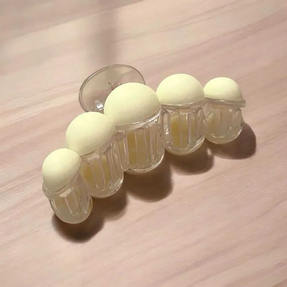 🤯5/$20🤯 Yellow Bubble Hair Claw
